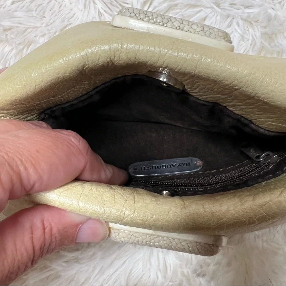 Vintage Stunning R&Y Augousti shell Clutch